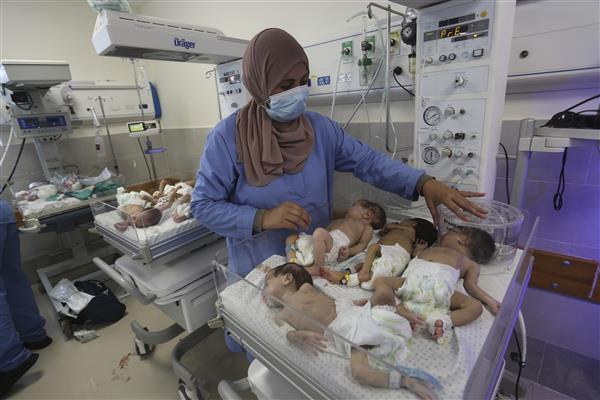 Israel-Hamas conflict: Health workers evacuate 31 ‘very sick’ babies from Gaza’s largest hospital