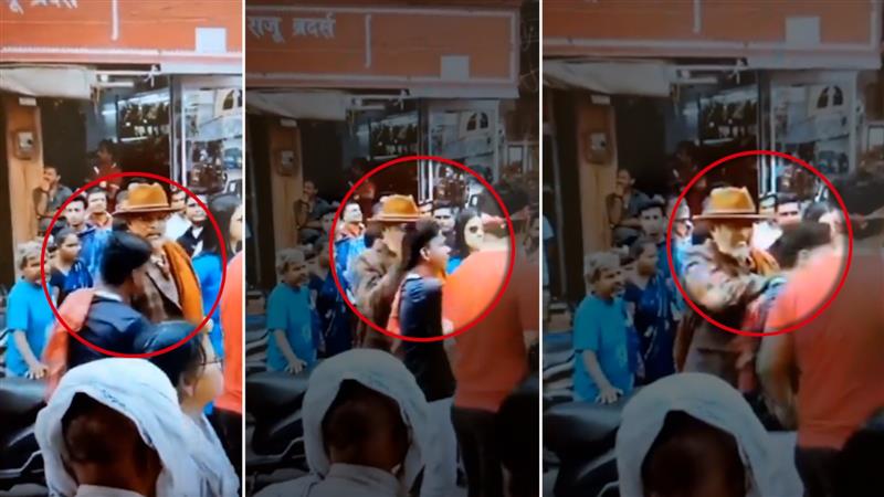 Nana Patekar slaps fan wanting to take selfie while actor was shooting in crowded Varanasi street; later clarifies ‘thought this was part of film’