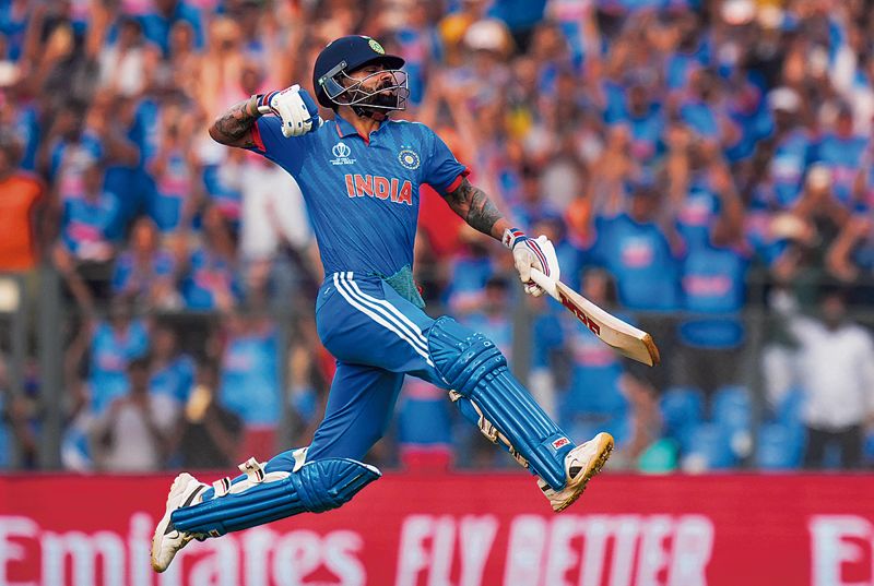 India in final: 10/10 Men in Blue Stay Unbeaten Kohli breaks Sachin’s record, becomes first to slam 50th ODI ton